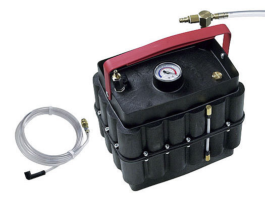 Vakuum-Box (mit Füllstandsanzeige) für Bremsenentlüftung, Motorölwechsel etc.