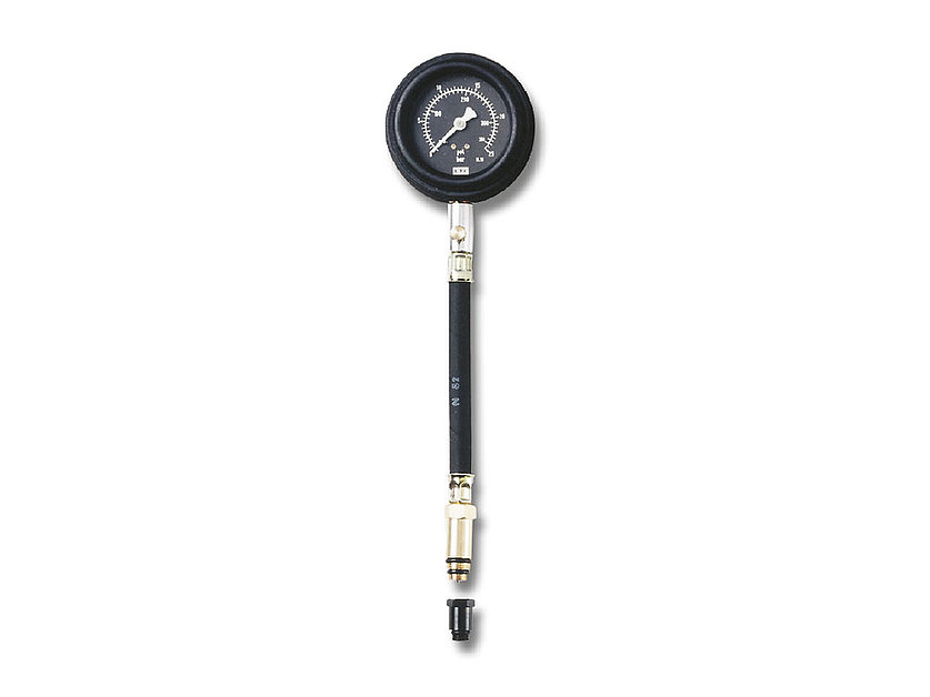 Compression tester for Petrol engines for passenger cars, trucks and motorcycles Compression tester for Petrol engines for passenger cars, trucks and motorcycles