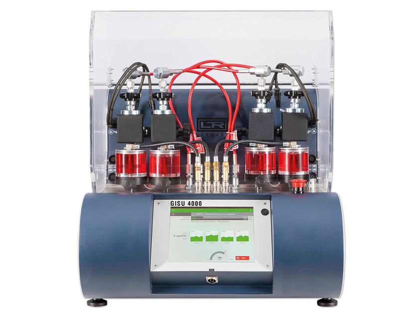 Test bench for 4 Gasoline Direct Injectors - 650 bar high end version