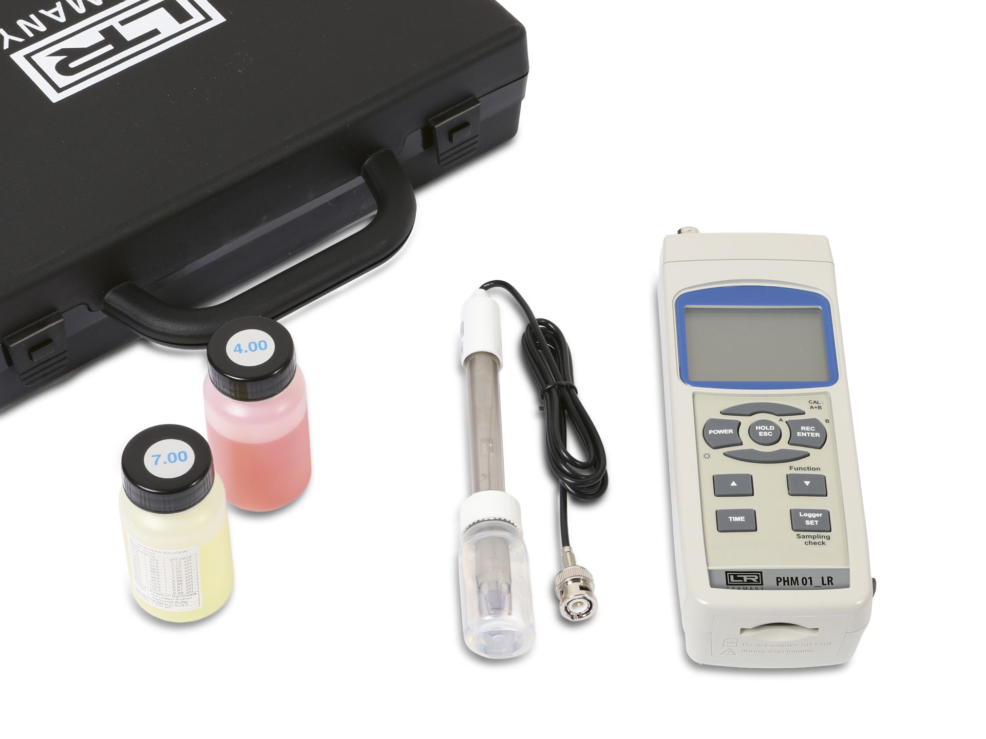 Professional pH meter for coolant in electric, hybrid, fuel cell, and internal combustion engine vehicles