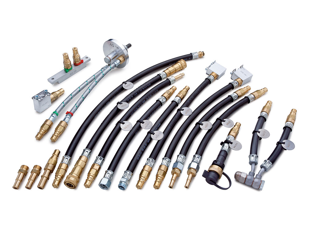 Adapter automatic transmission flushing device Adapter automatic transmission flushing device