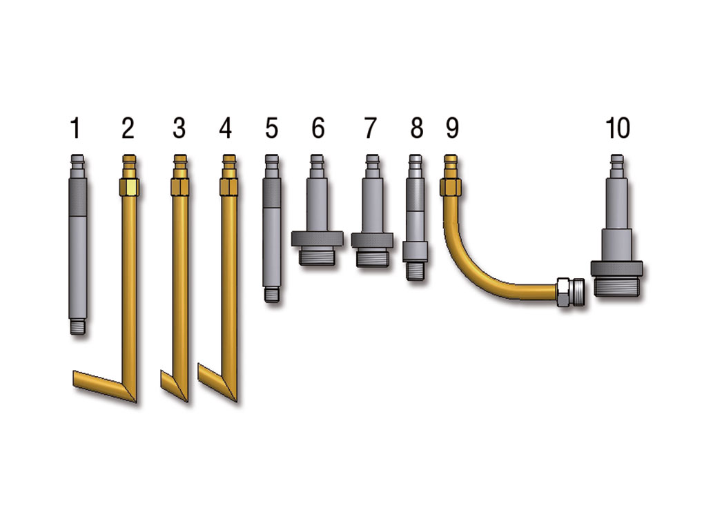Adapters for gear oil filling pump