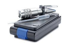 Refractometer in solid aluminium housing for radiator coolant, battery acid, AdBlue®* Refractometer in solid aluminium housing for radiator coolant, battery acid, AdBlue®*