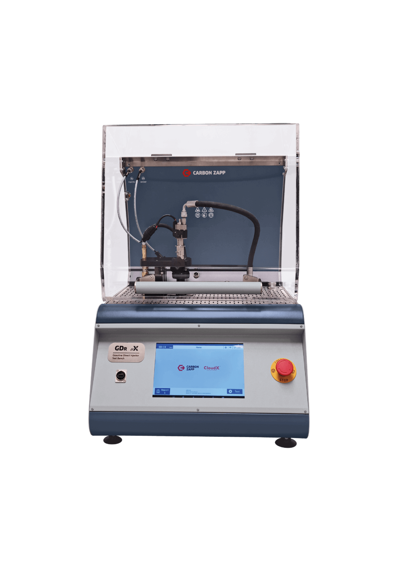 Test and service test bench 450 bar "Basic" for 1 injector petrol direct injection Test and service test bench 450 bar "Basic" for 1 injector petrol direct injection