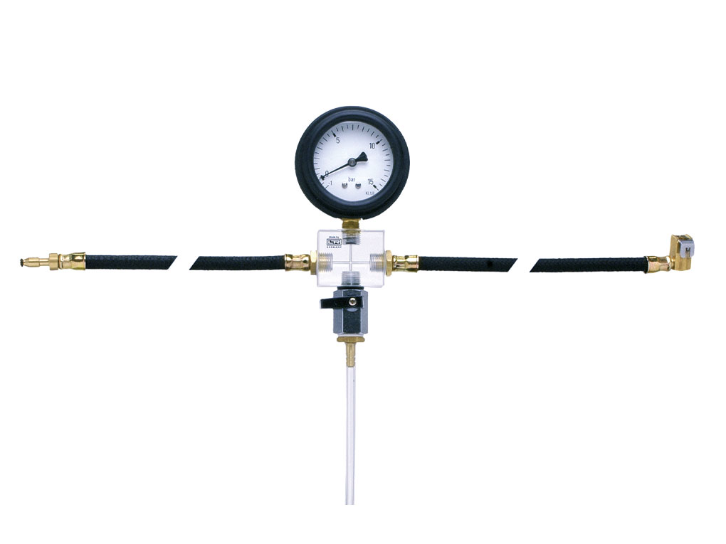 Appareil de contrôle pour la mesure du débit de retour d'injecteurs Common Rail piézo (Bosch) Appareil de contrôle pour la mesure du débit de retour d'injecteurs Common Rail piézo (Bosch)