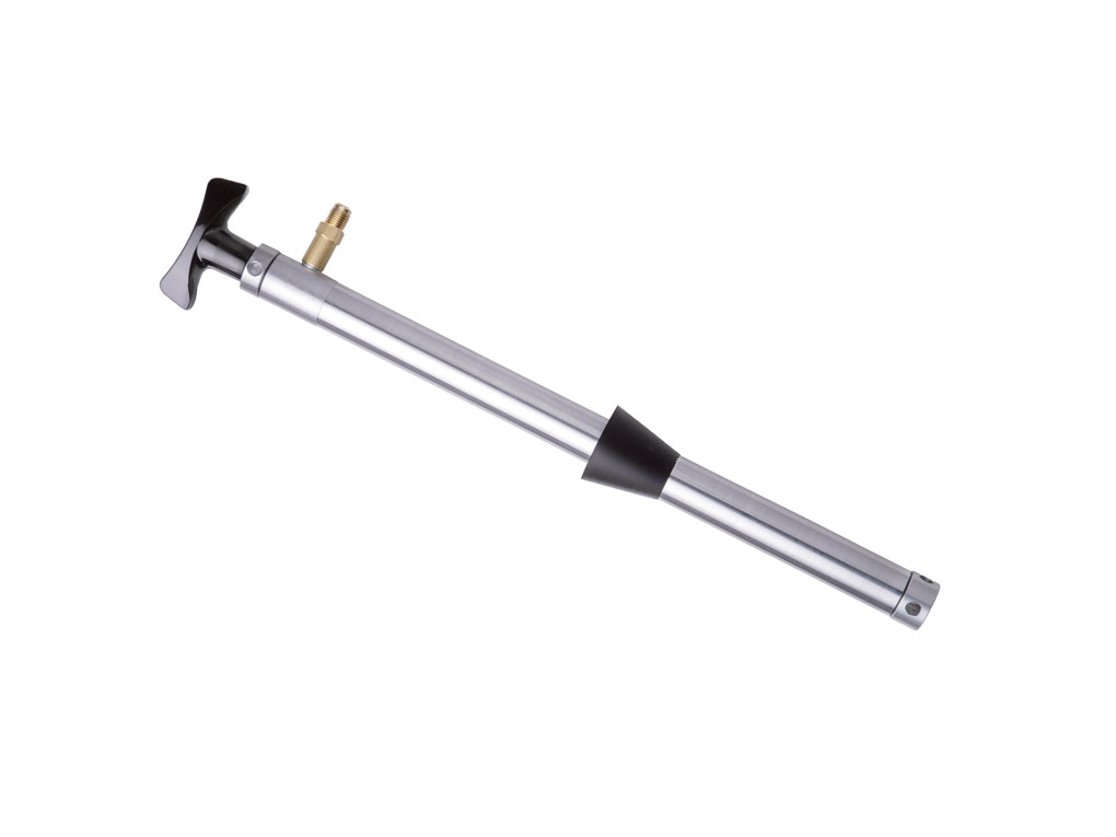 Barrel suction pump with 1/4 SAE connection with aluminum design Barrel suction pump with 1/4 SAE connection with aluminum design